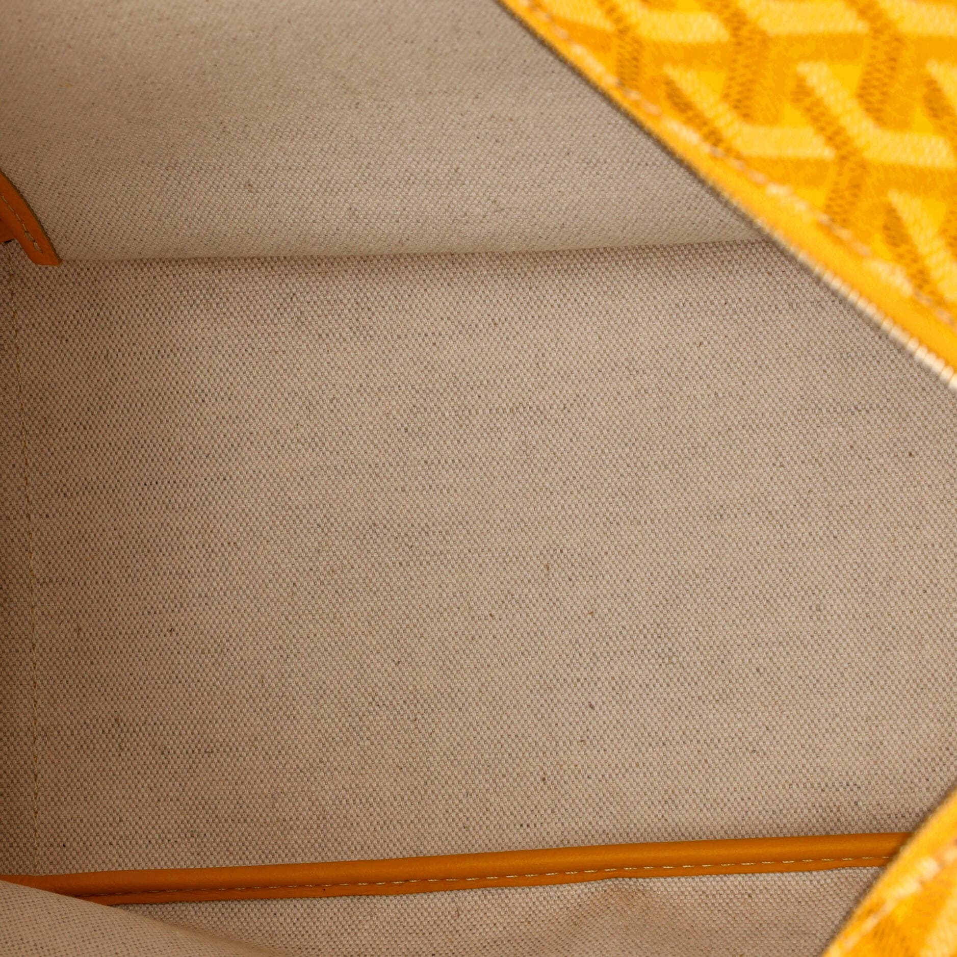 Pre-Owned Goyard Artois Tote Coated Canvas PM, Alternate, color, Yellow