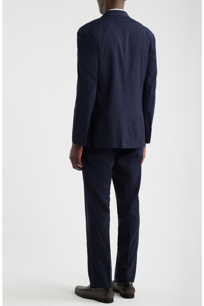 Henrik Trim Fit Navy Stretch Wool Seersucker Suit, Alternate, color, NAVY DYLAN SEERSUCKER