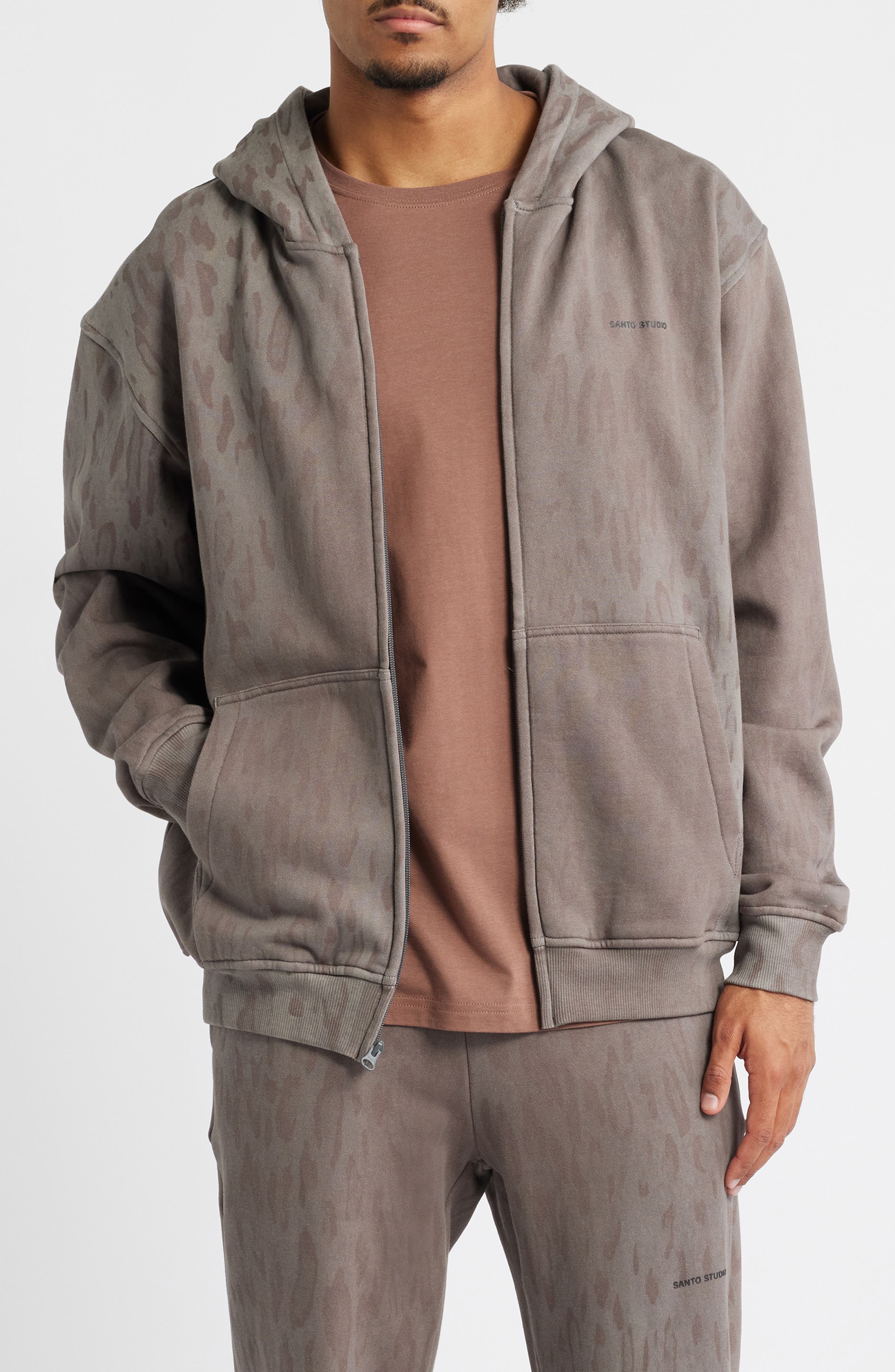 SANTO STUDIO Cole Houshmand Preda Zip Hoodie