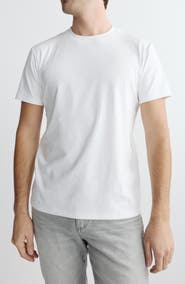 DL1961 Stretch Cotton Rib Crewneck T-Shirt