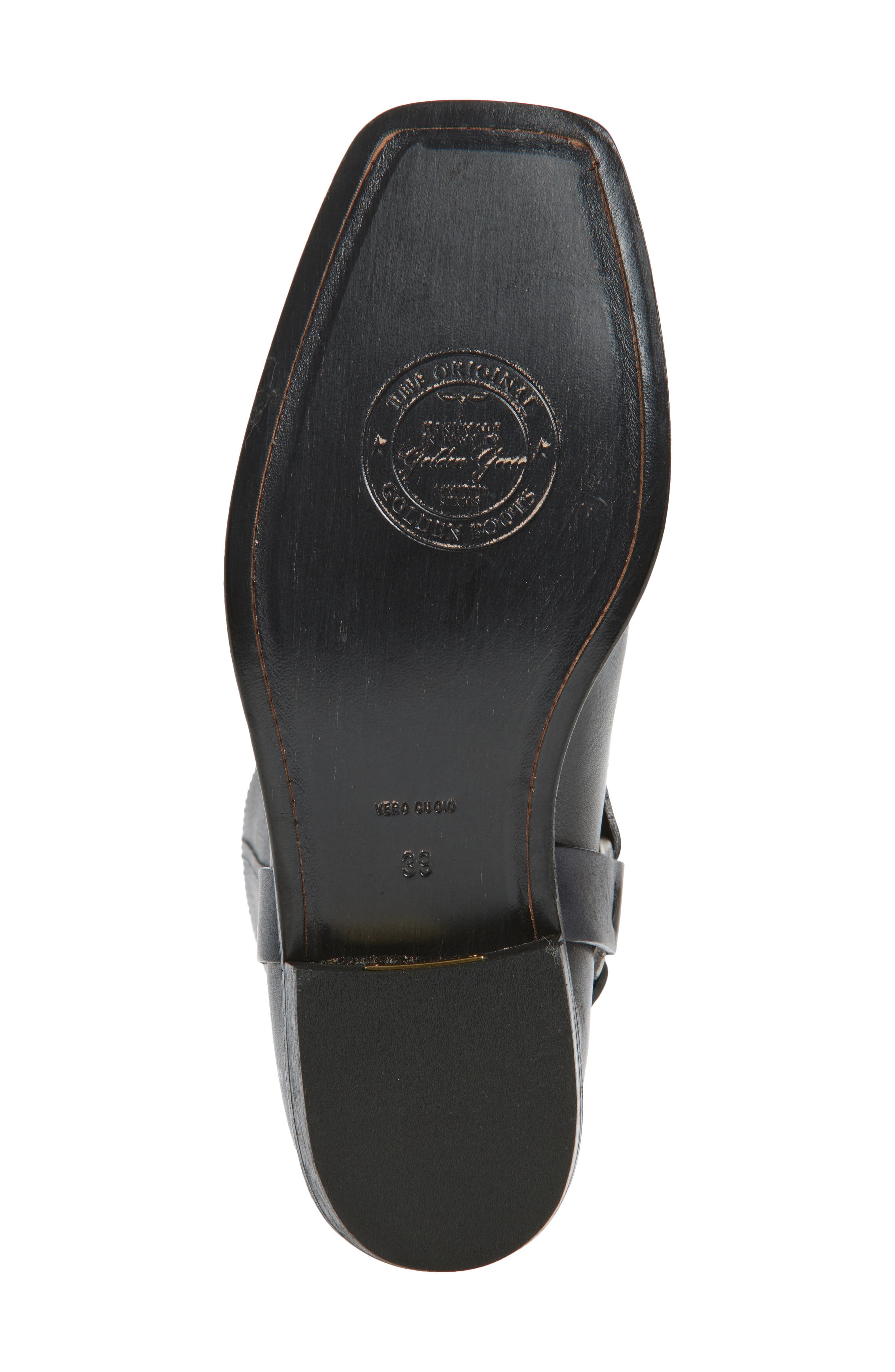 Golden Goose Biker Boot, Alternate, color, Black