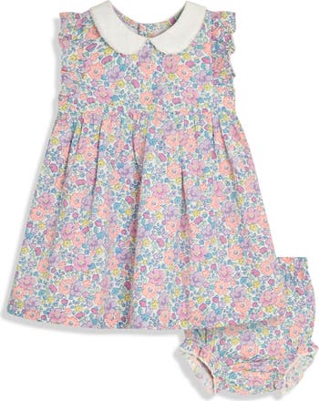 Floral Cotton Dress & Bloomers