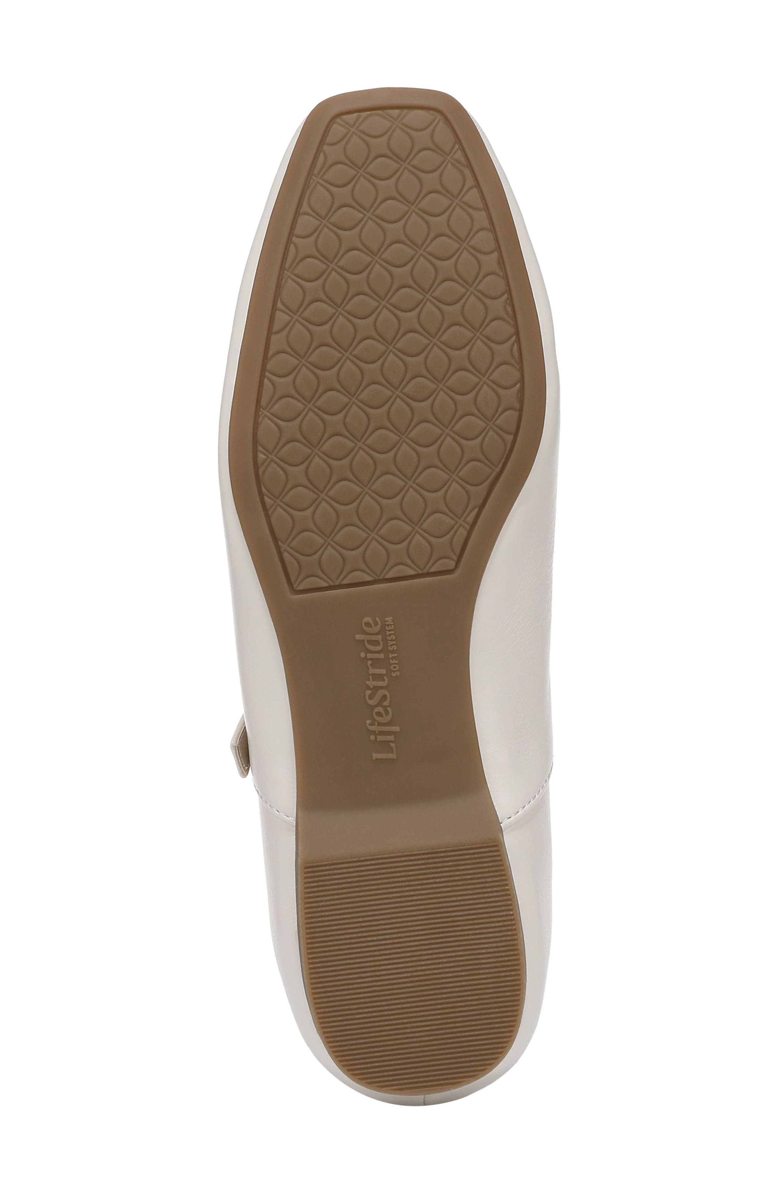 LifeStride Beloved Mary Jane Flat, Alternate, color, Cream