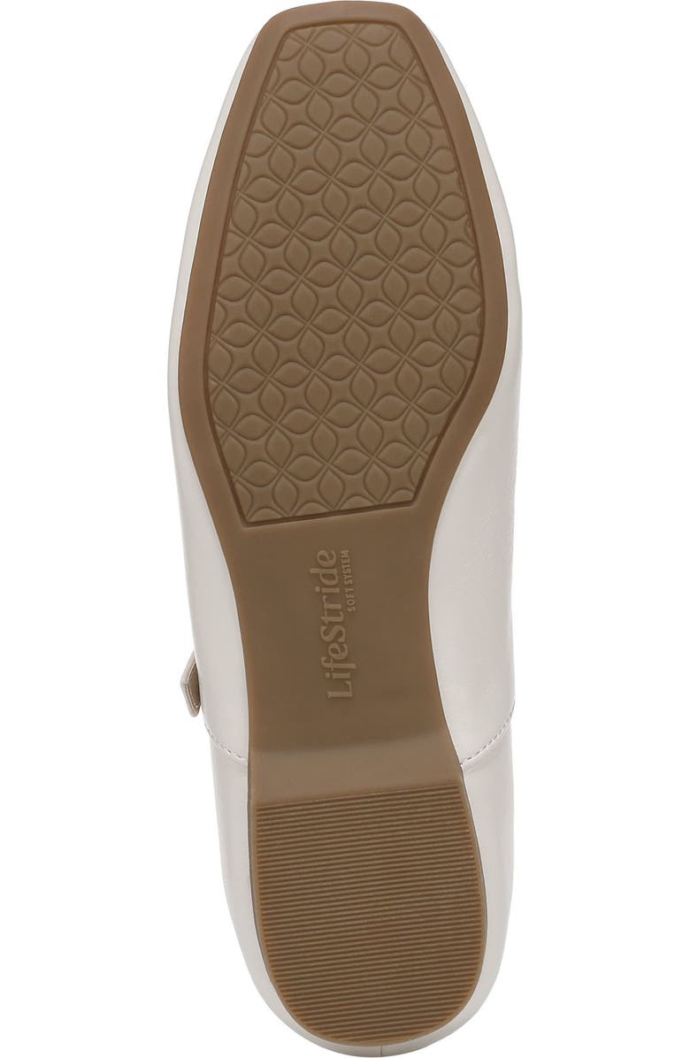 LifeStride Beloved Mary Jane Flat, Alternate, color, Cream