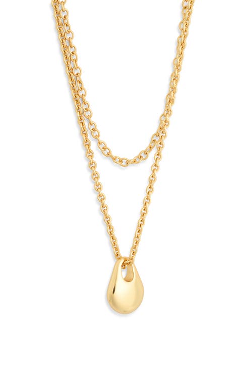 Two-Pack Droplet Necklace Set