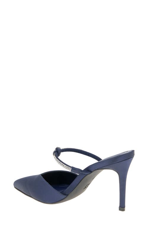 Bcbg Berla Mary Jane Pointed Toe Mule In Navy