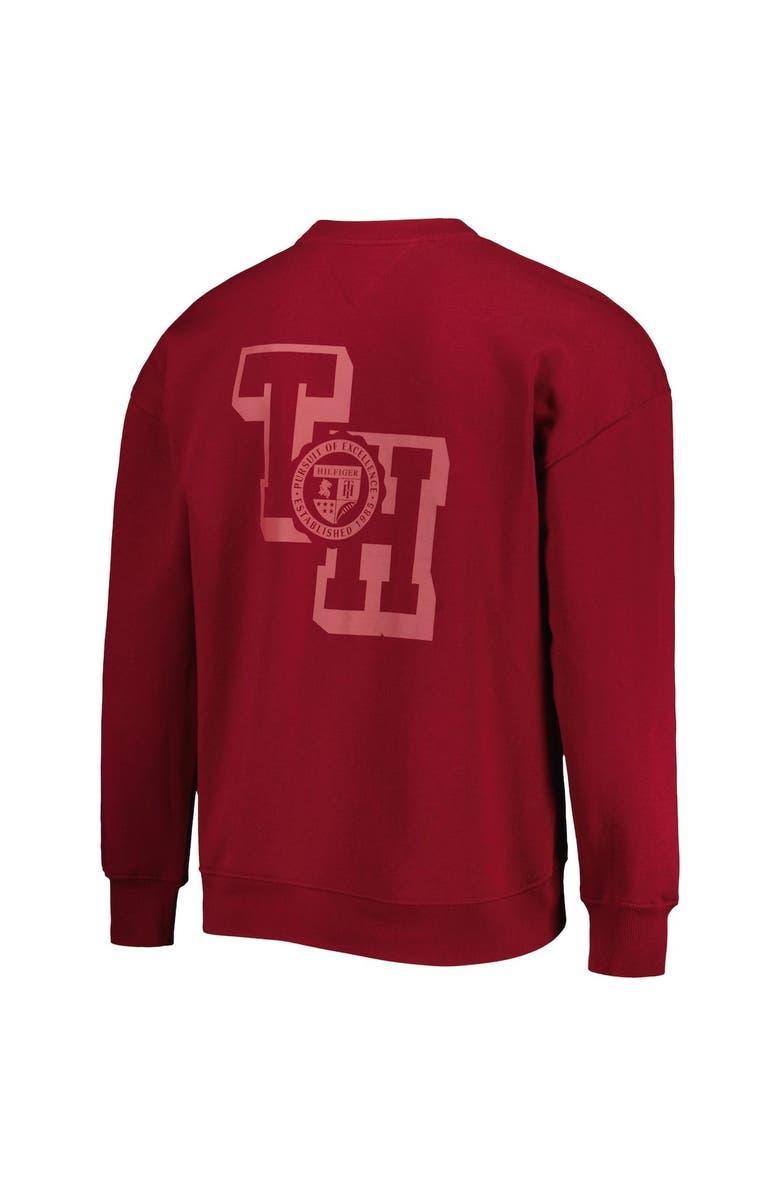 Tommy Hilfiger Men's Tommy Hilfiger Burgundy Washington Commanders Ronald Crew Sweatshirt, Alternate, color, Burgundy