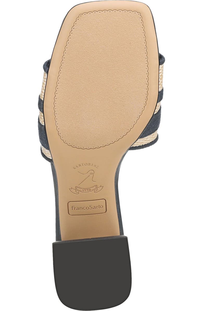 Franco Sarto Kaori Sandal, Alternate, color, Blue Multi Raffia