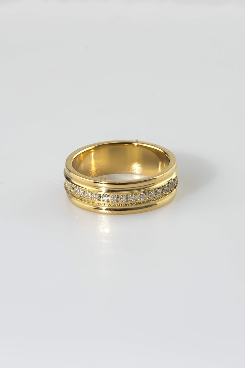 Eternal Sparkle Band Ring, Main, color, Gold