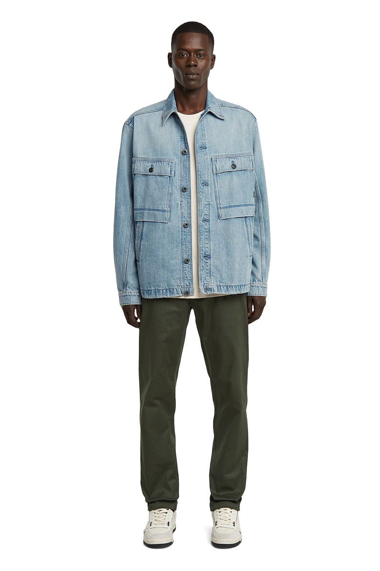 Morry Tapered Leg Chinos, Alternate, color, ASFALT