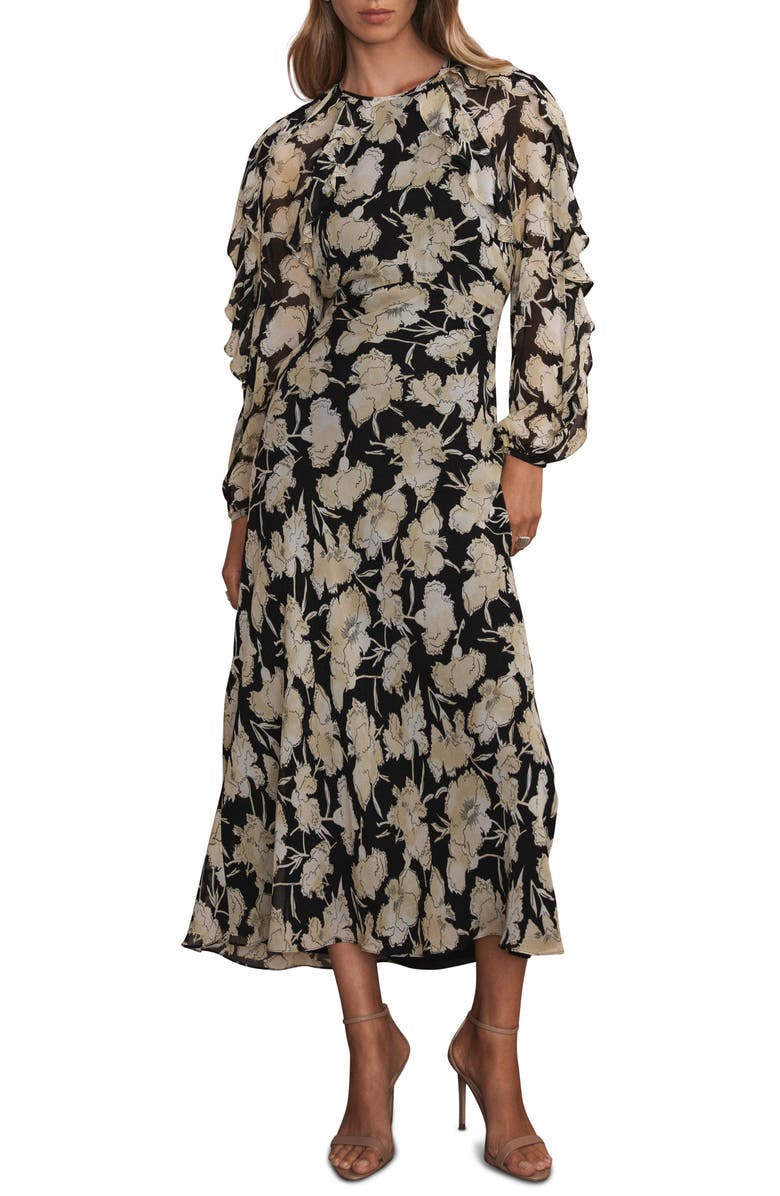 MINT VELVET Floral Print Maxi Dress, Main, color, 