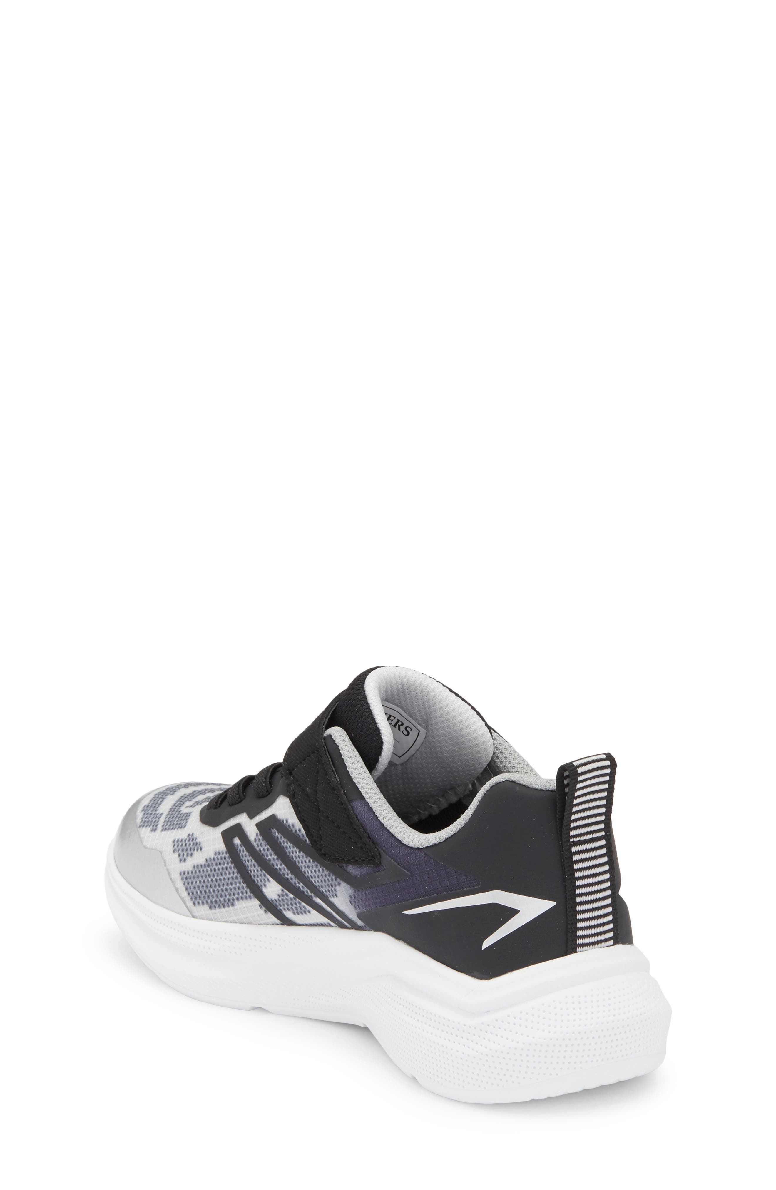 Kids' Microspec Velocity Sneaker, Alternate, color, SLATE BLACK