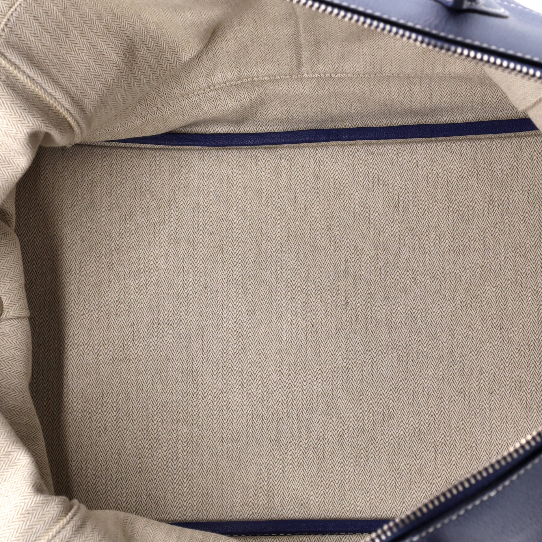 Pre-Owned Hermes Bolide Relax Bag Evercolor 45, Alternate, color, Bleu Brighton