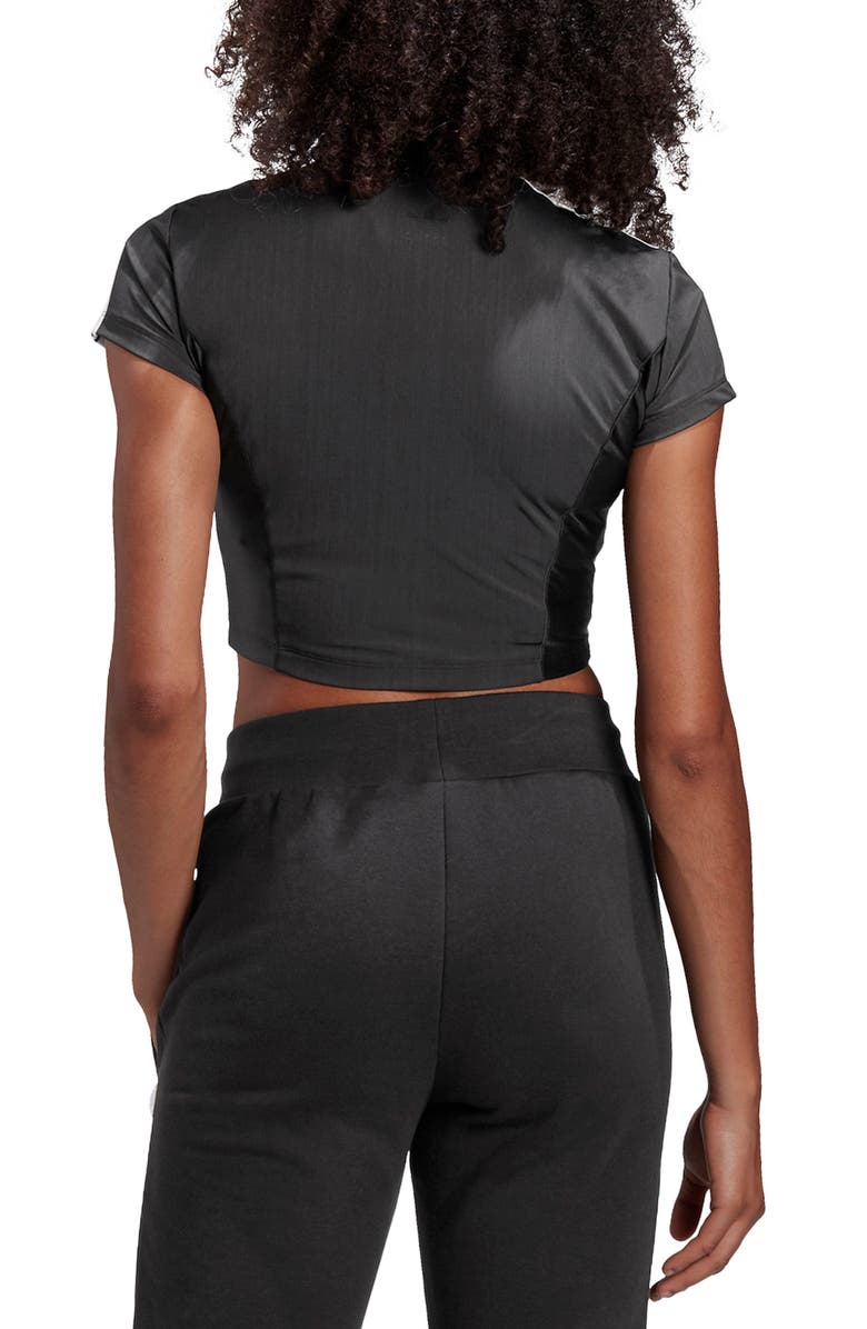adidas Originals Paolina Russo Full Zip Crop Top, Alternate, color,