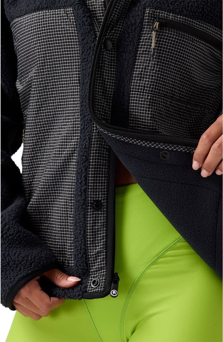 Backcountry Wander Pile-Fleece Jacket - Women's, Alternate, color, Black