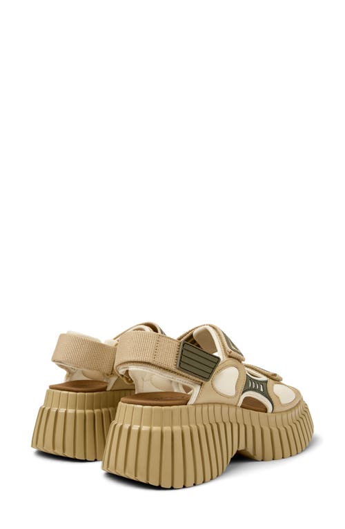 Camper Pix Bcn Platform Sandal