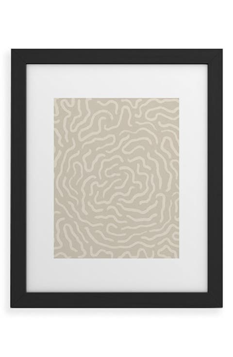 Organic Maze Framed Wall Art