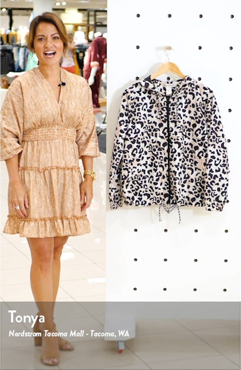 Leopard Print Windbreaker, sales video thumbnail