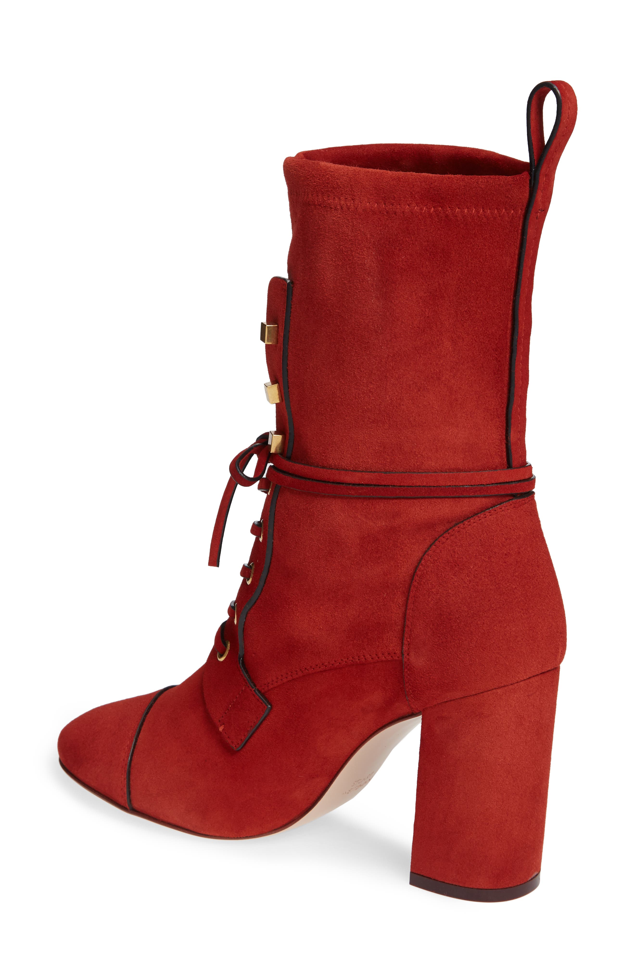 Stuart Weitzman Veruka Lace-Up Boot, Alternate, color, 