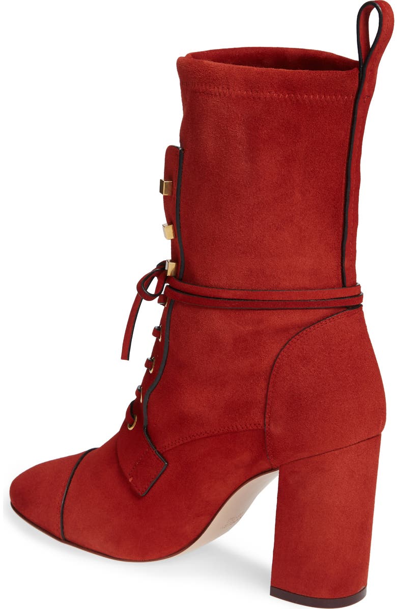Stuart Weitzman Veruka Lace-Up Boot, Alternate, color,