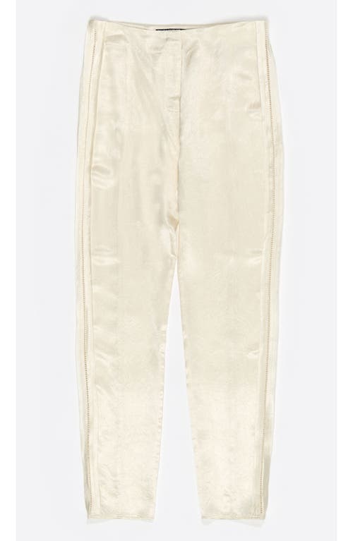 Bimba Y Lola Fitted Trousers In White