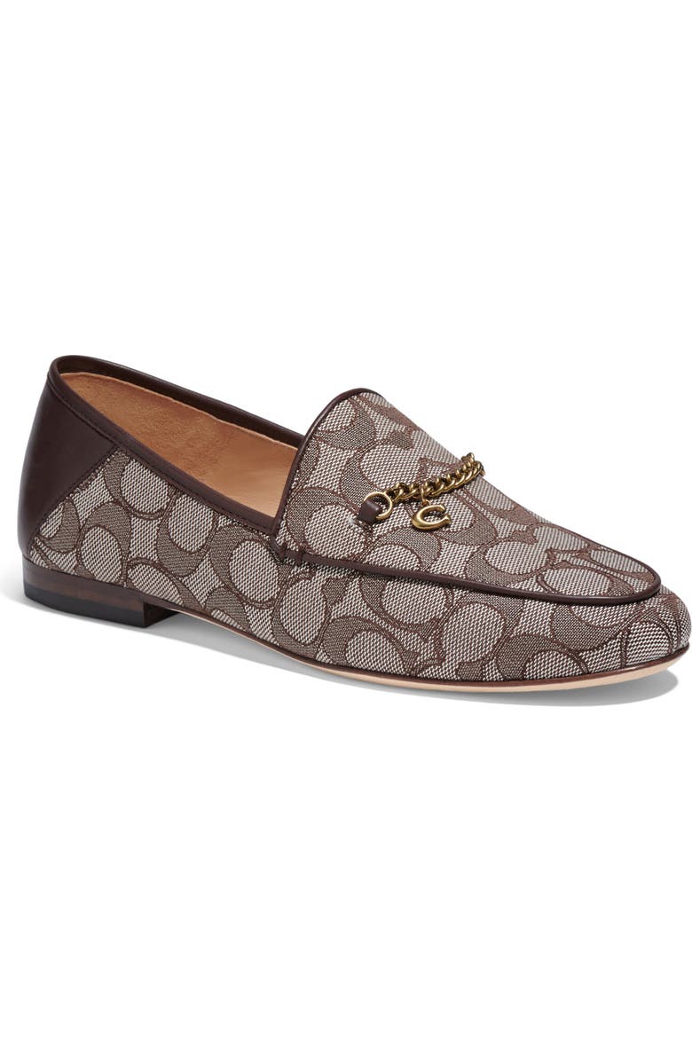 COACH Hanna Signature Jacquard Loafer, Main, color,