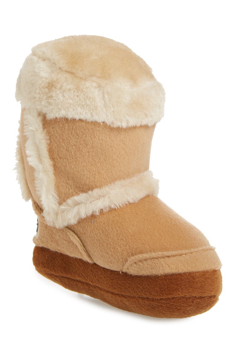 Pugg Boot Plush Dog Toy, Main, color, BROWN/ TAN/ CREAM