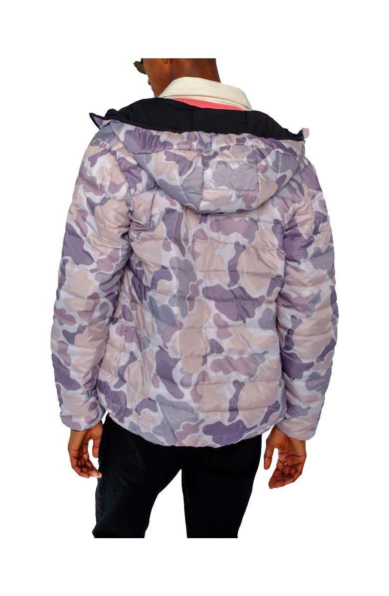 Members Only Men's Solid Packable Down Jacket, Alternate, color, Silver