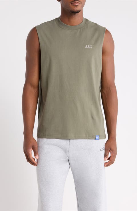 Standard Logo Cotton Muscle Tank