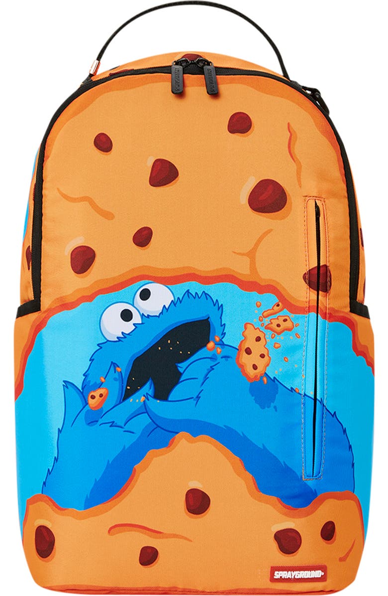 Sprayground Kids' Sesame Street Cookie Monster Snack Attack Backpack, Main, color,
