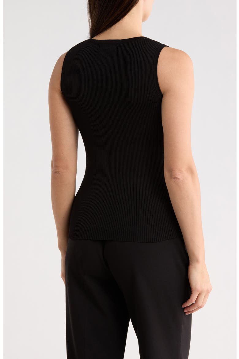 Square Neck Tank, Alternate, color, BLACK