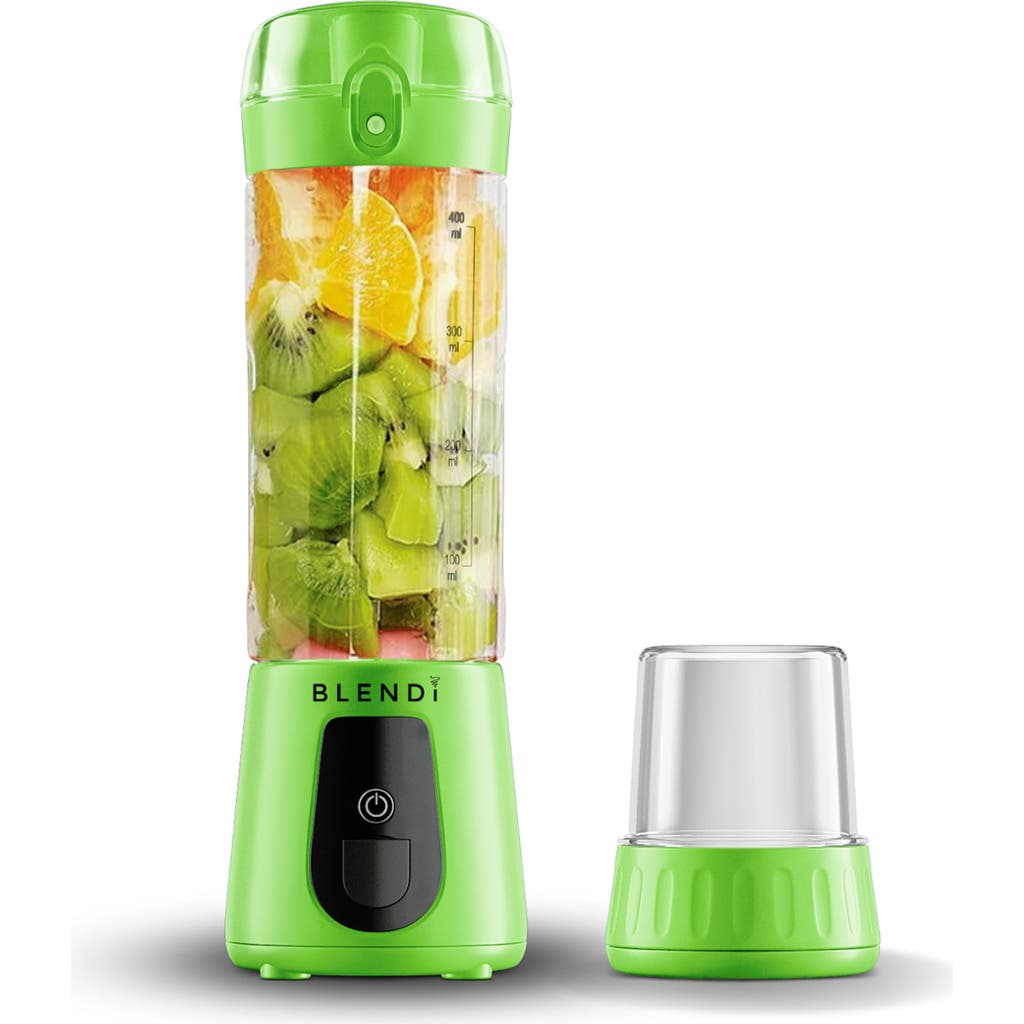 Blendi Pro Plus Premium Cordless Portable 17.5oz Rechargeable Blender In Green