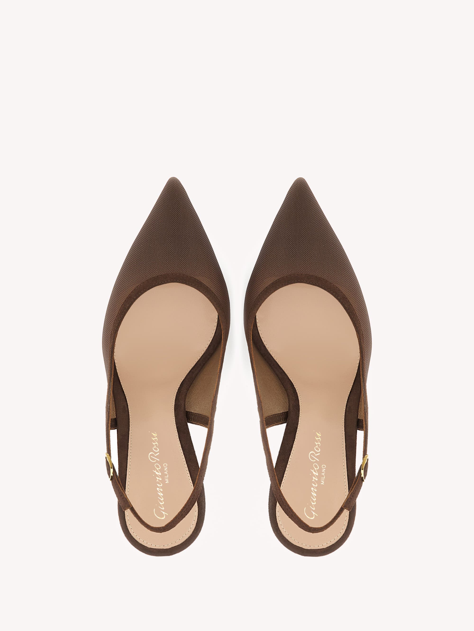 Nikki Platform, Alternate, color, Brown Fabric and Suede