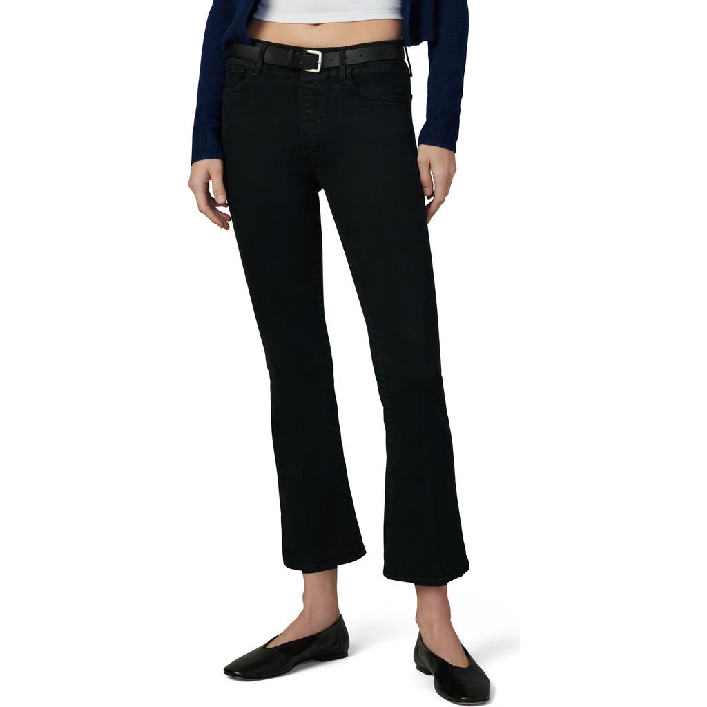 Joe's Jeans The All Day High Waist Ankle Bootcut Jeans In Black