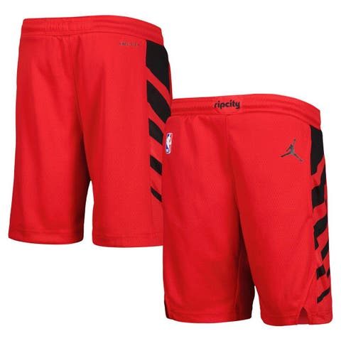 Youth Jordan Brand Red Portland Trail Blazers Statement Edition Swingman Performance Shorts
