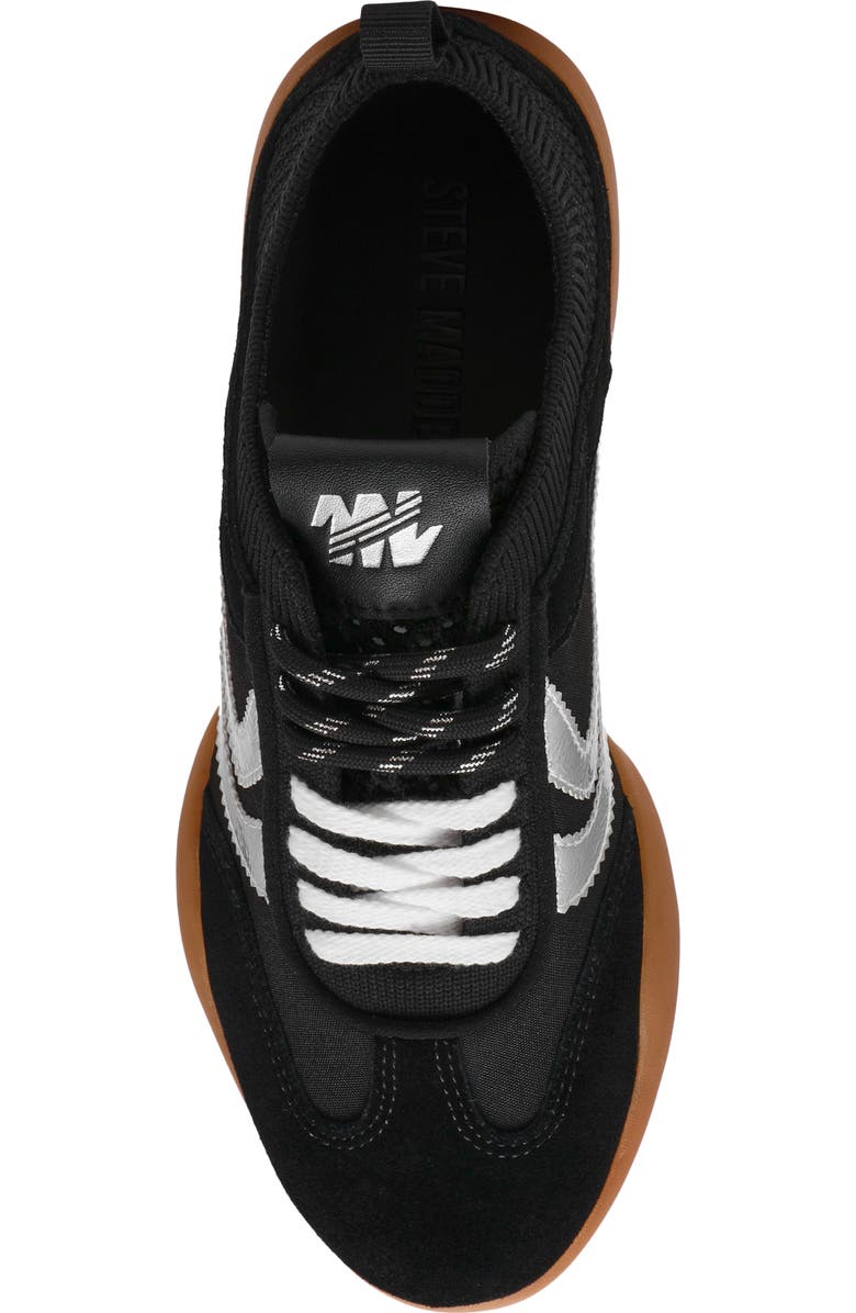 Steve Madden Reboot Sneaker, Alternate, color, Black