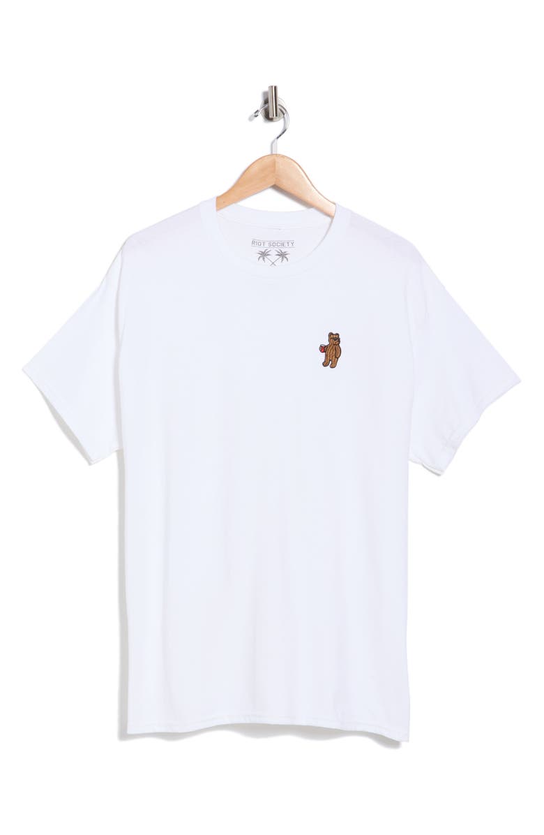 RIOT SOCIETY Riot Bear Cotton Graphic T-Shirt, Alternate, color,