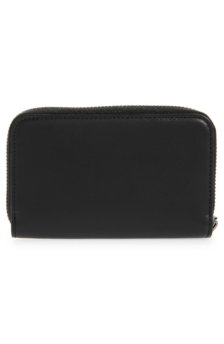 Dolce&Gabbana DG Logo Leather Zip Wallet, Alternate, color,