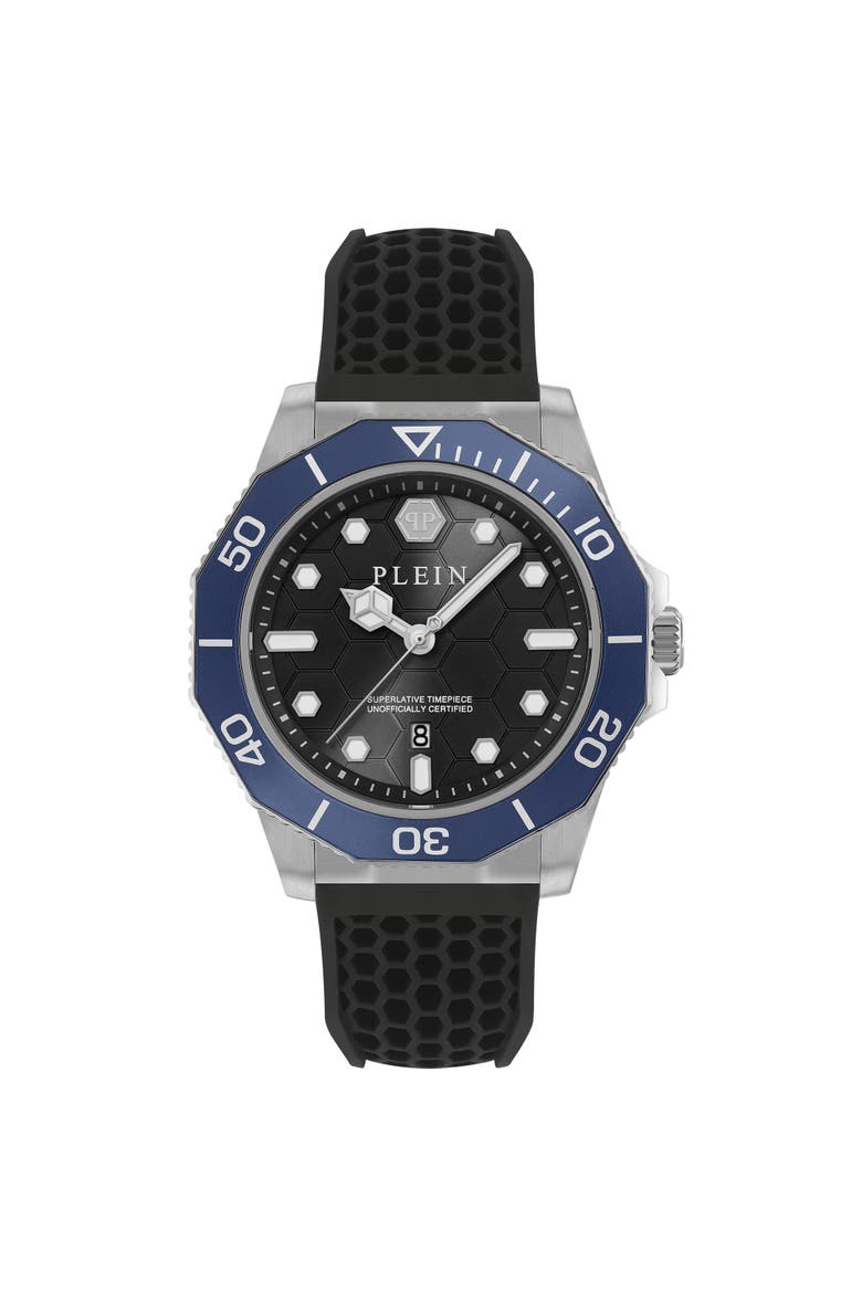 Watches Aquastorm Men, Main, color, black/silver