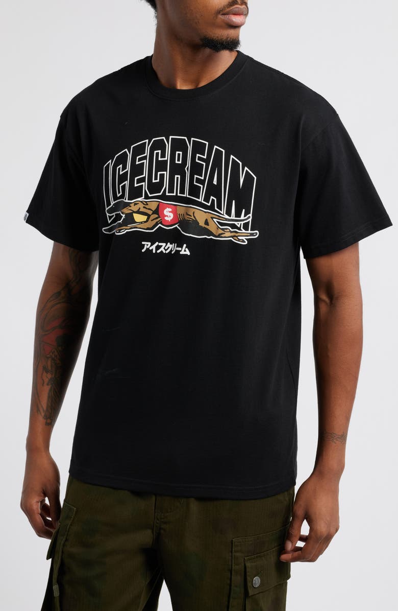 ICECREAM Running Dogs Graphic T-Shirt, Main, color,