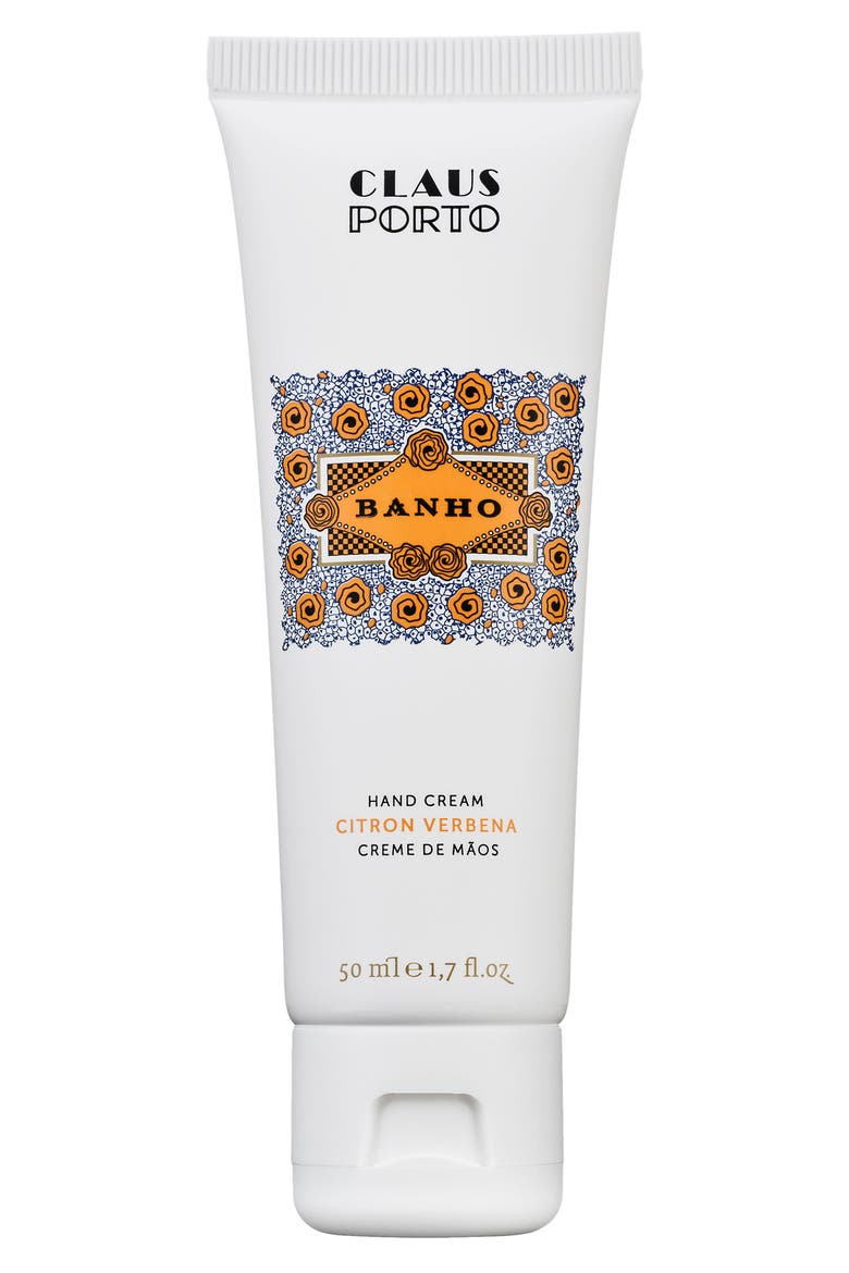 Banho Citron Verbena Hand Cream, Main, color, NO COLOR
