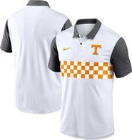 Nike Men's Nike White Tennessee Volunteers Campus Pattern Vapor Performance Polo