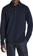 Jack Victor Long Sleeve Organic Cotton Polo