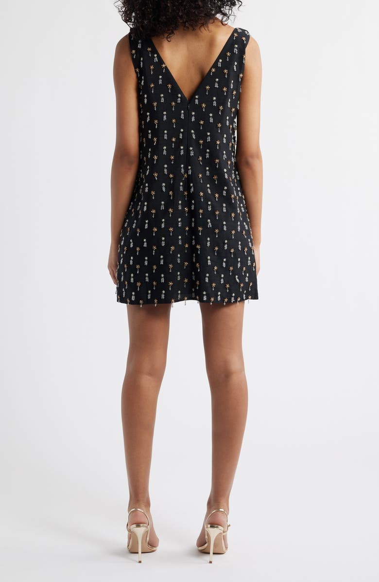 Sani Payal Embellished Shift Minidress, Alternate, color,