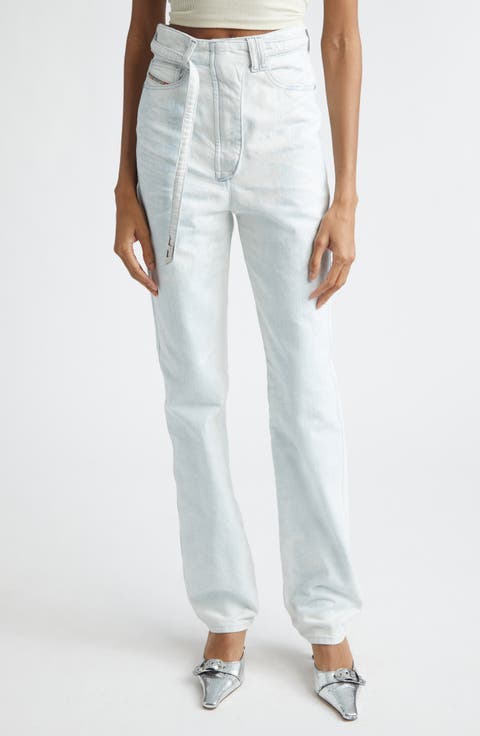 De-Onera High Waist Slim Fit Jeans