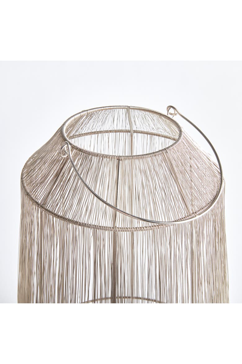 Elwin Large Lantern Cover, Alternate, color, Silver