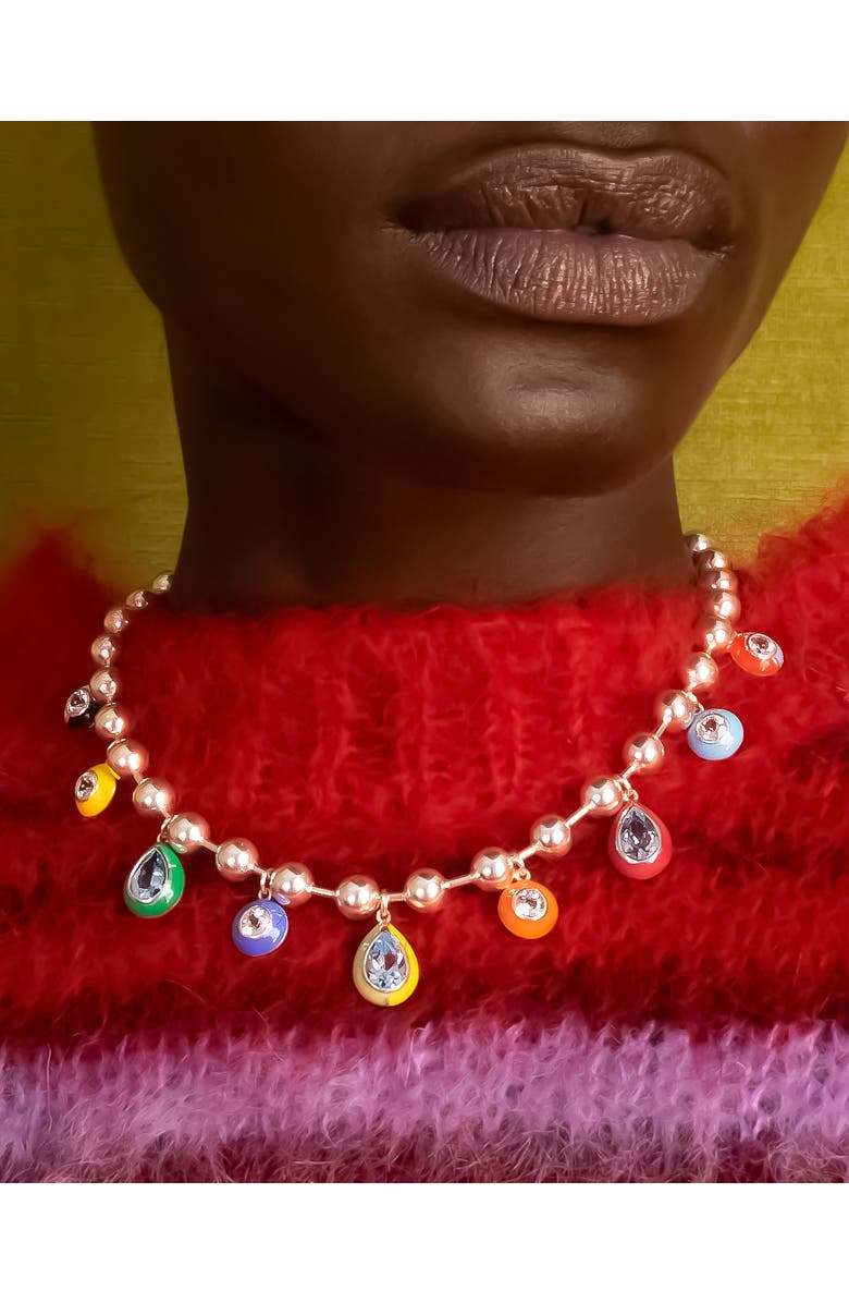 FRY POWERS Lydia Collar Necklace, Alternate, color, Rainbow Multi