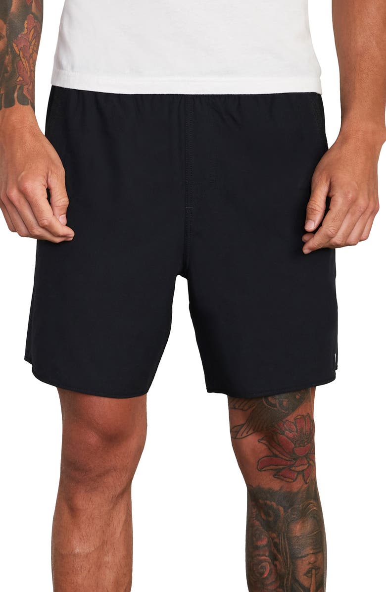 RVCA Yogger IV Athletic Shorts, Main, color, 