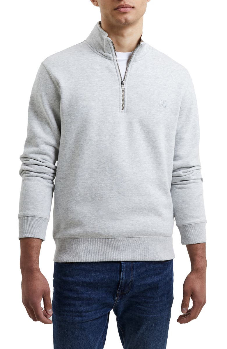 French Connection Quarter Zip Sweatshirt, Main, color,