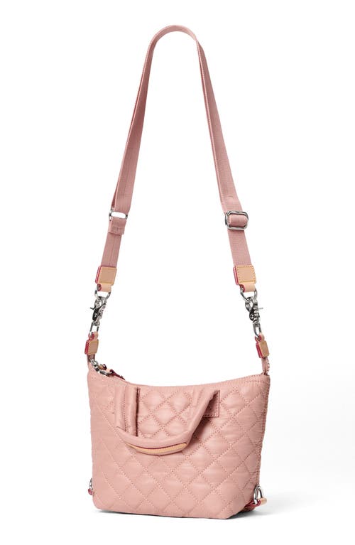 Mz Wallace Micro Sutton Tote In Dusty Rose